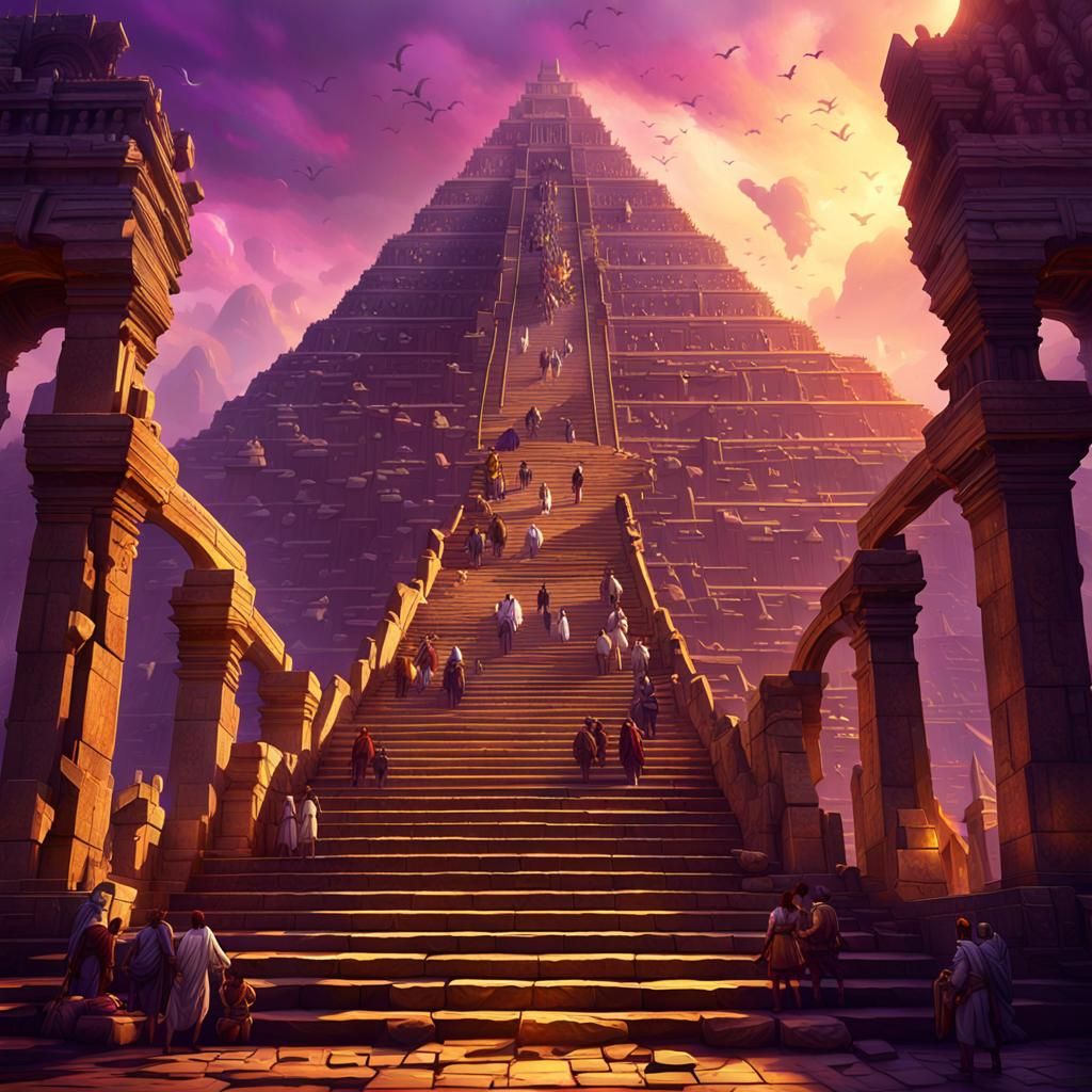 The path of consciousness is an infinite staircase