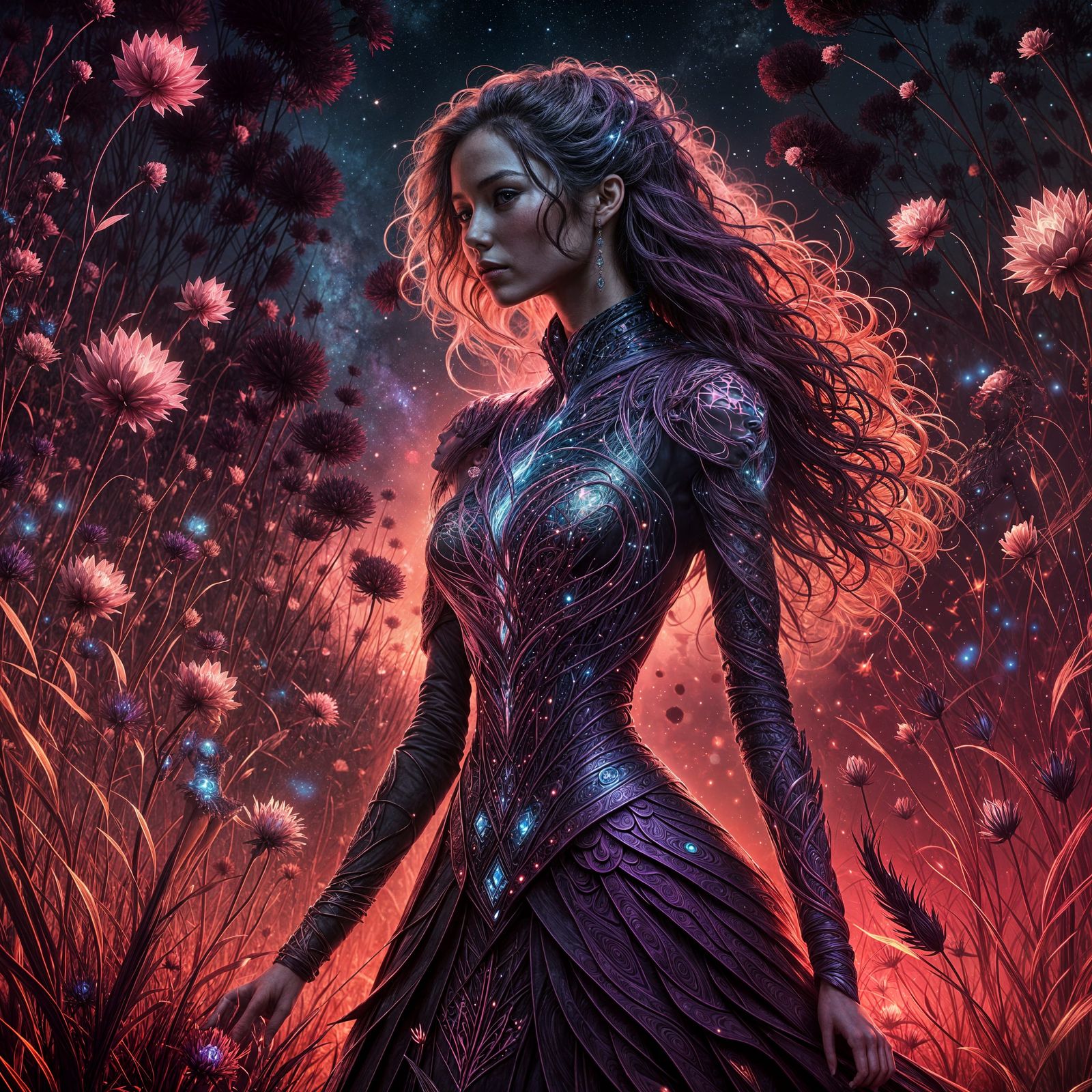 A Mesmerizing and Vibrant Women