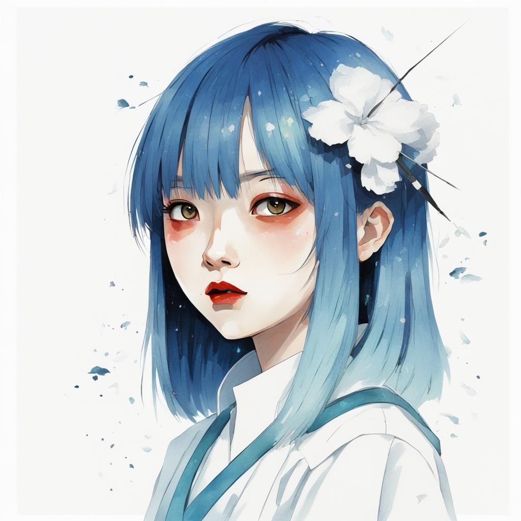 Striking Manga Art in Sui Ishida Style