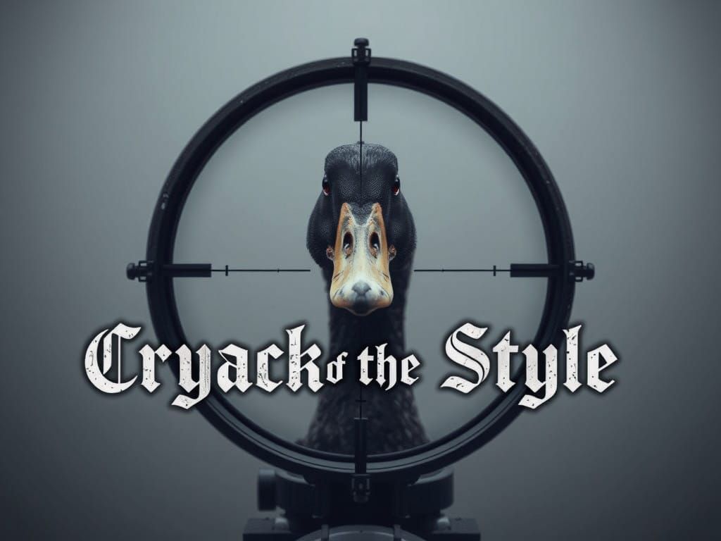 Dark Hunting Scope Traps a Quacking Duck in a Foreboding Sce...