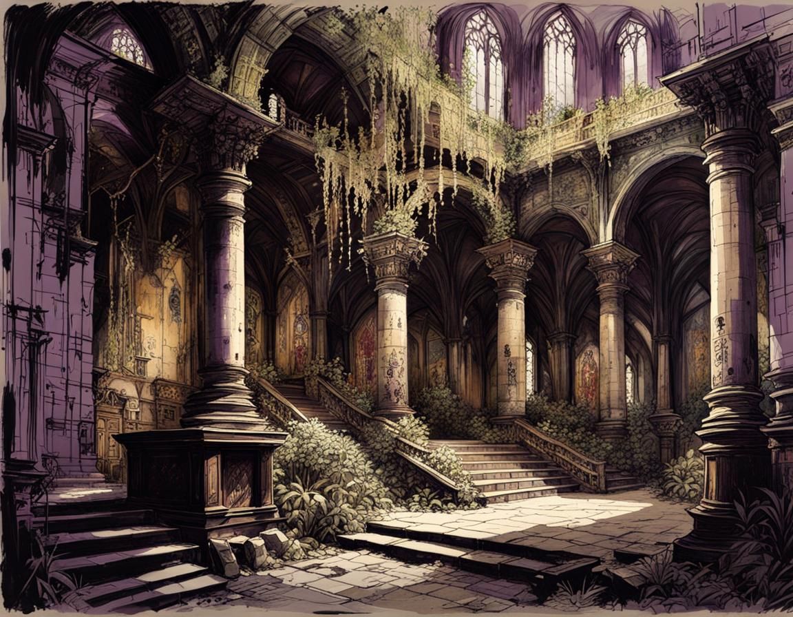 Elegy in Ruins • Daily#515 From Busy to Abandoned