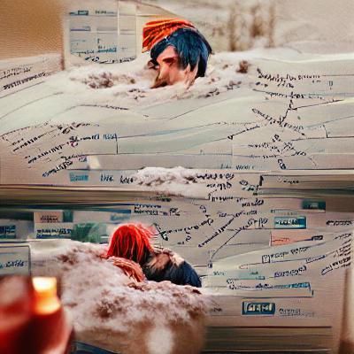 Eternal Sunshine of the Spotless Mind AI Art