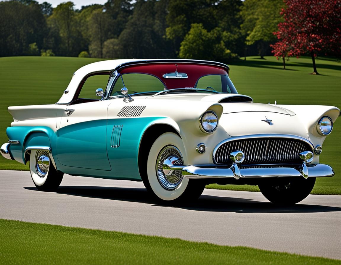 Custom Car: Thunderbird and Studebaker Blend