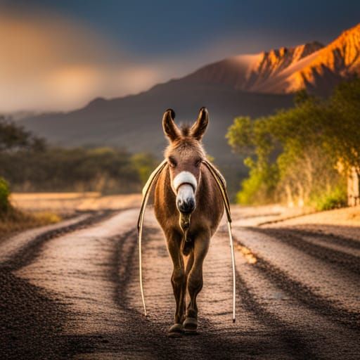 El paseo del burro
