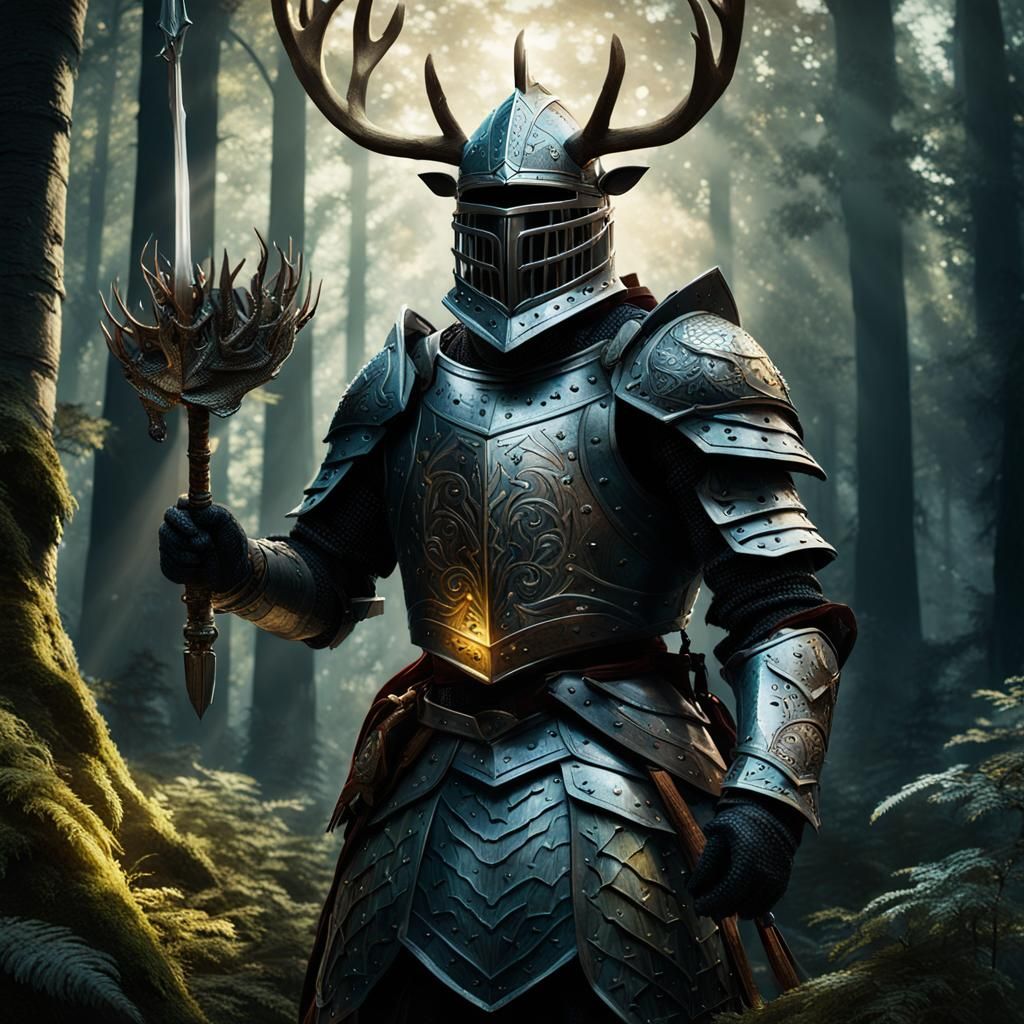 Knight of Ni Offers Herring in Dark Forest
