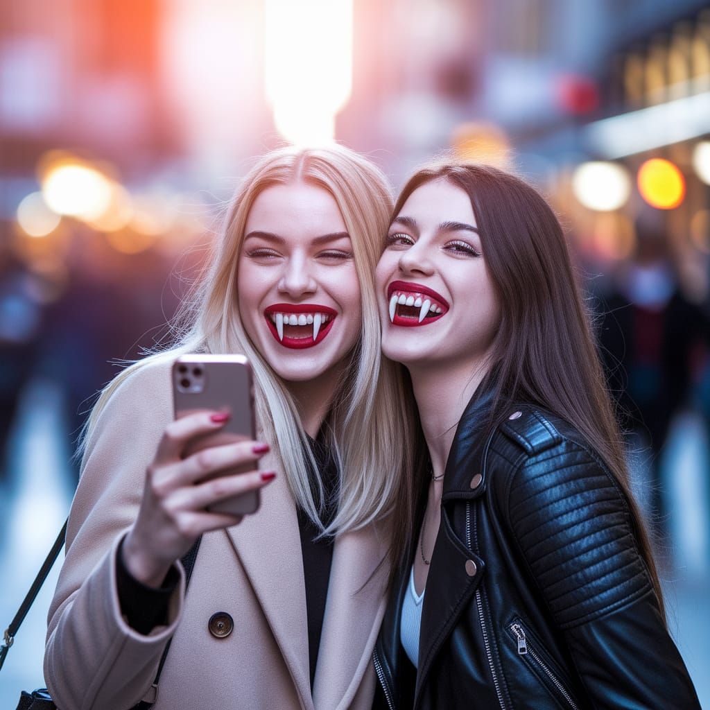 Vampires in Modern City Life