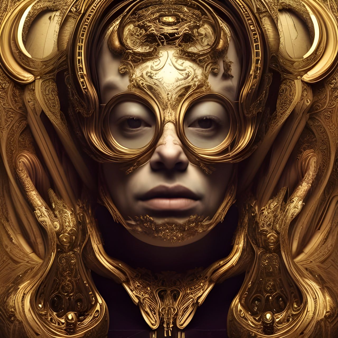 Aesthetic Demon Expression in Digital Art