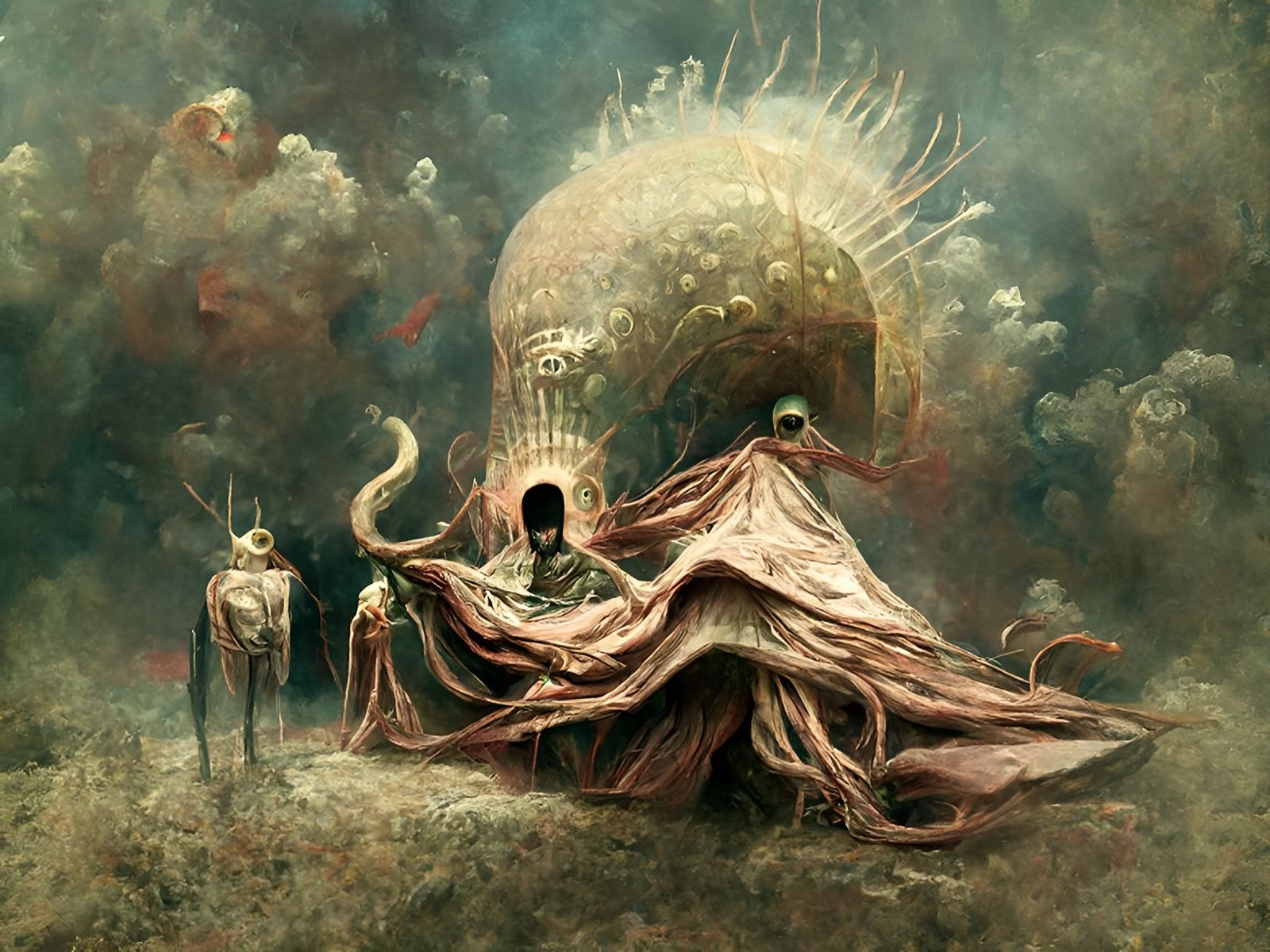 Surreal Unveiling Inspired by Digital Art