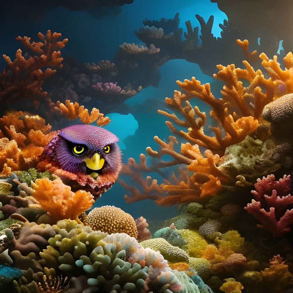 Crouching Coral, Hidden Owls