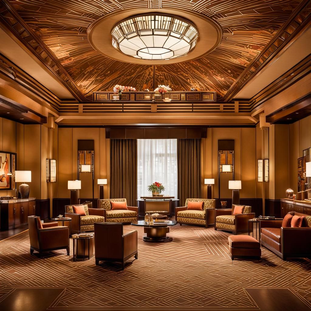 Art Deco Mystery Room at Arizona Biltmore