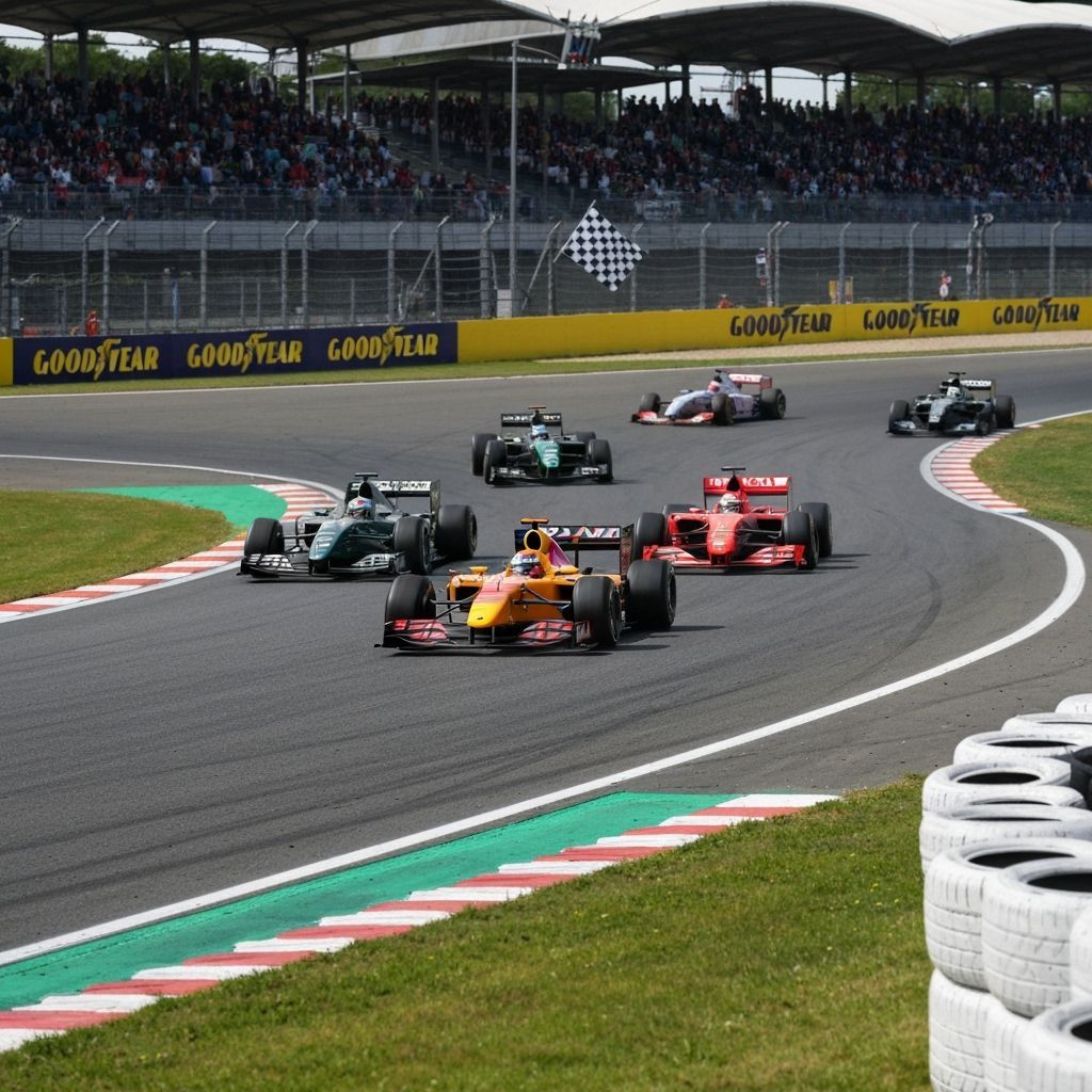 F1 Cars at Silverstone