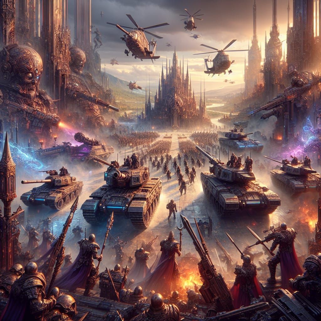 Epic Battle Between Modern and Medieval Armies