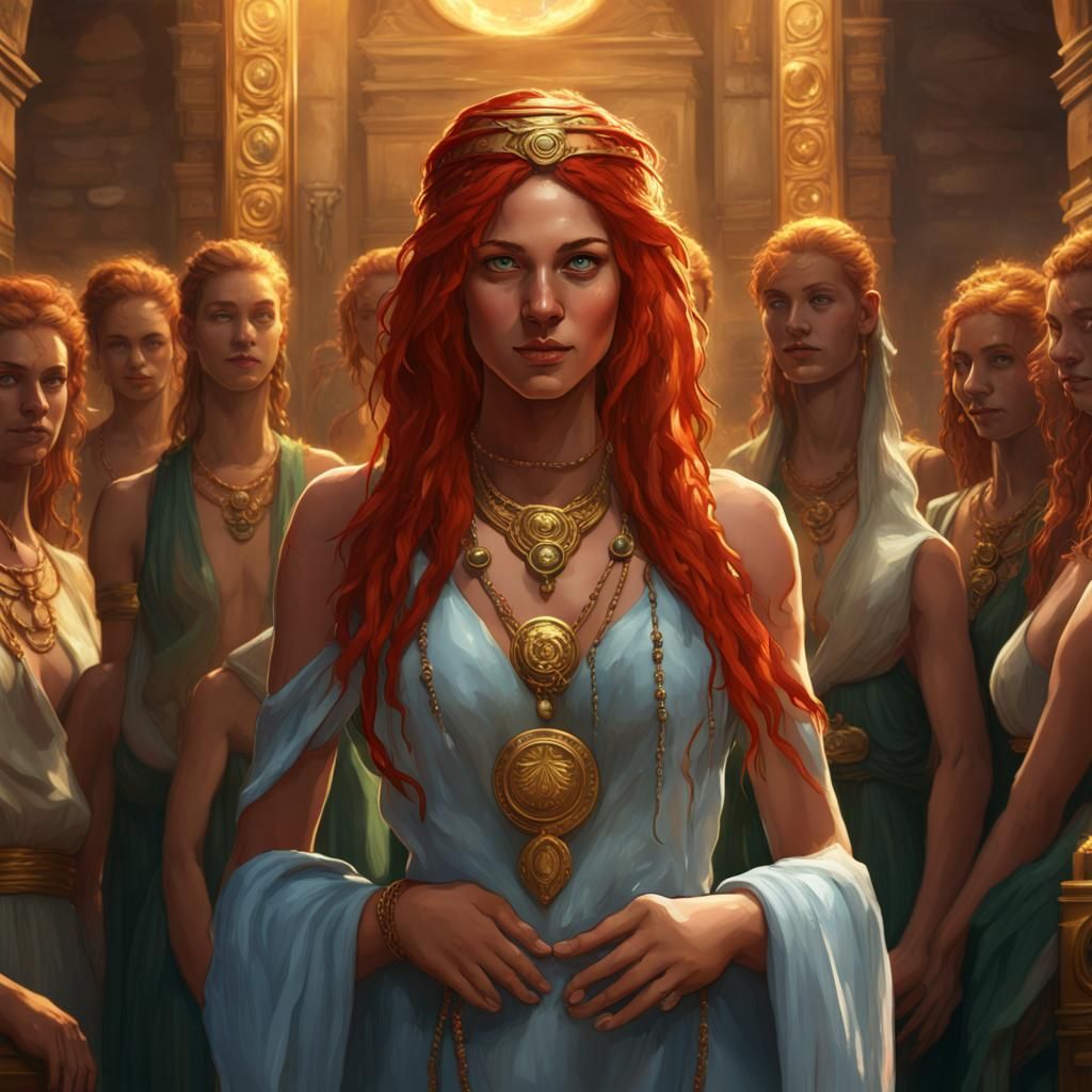 Secret Society Ritual: Dark Fantasy Concept Art