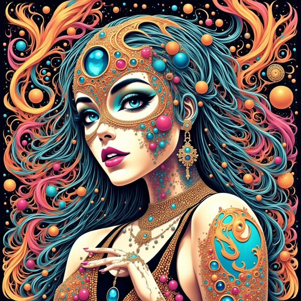 Abstract Psychosis Image