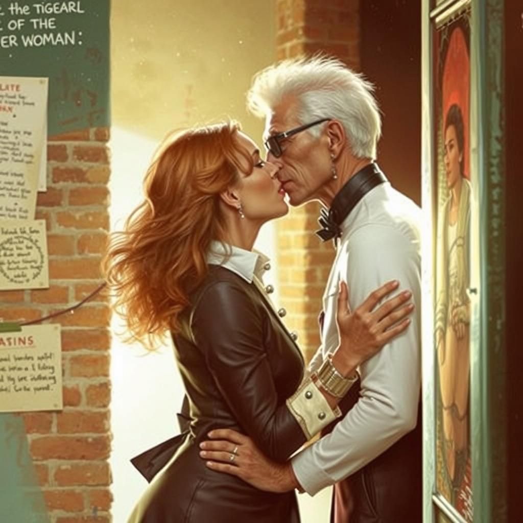 The Kiss of the Tiger Woman: Surreal Art