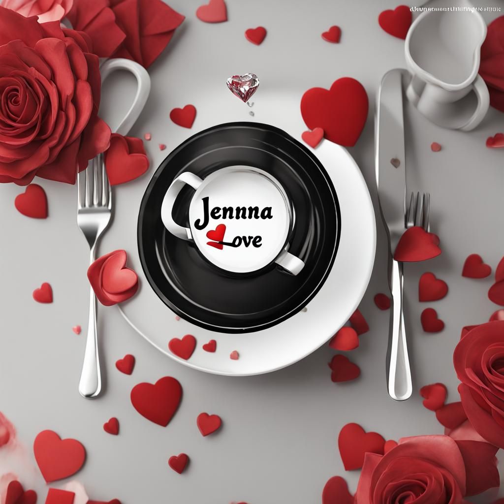 Valentine's Proposal in Heart Balloon Over Waterfalls