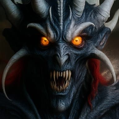 Demonic Prince of Darkness in Kuoh Town, Hyperrealistic