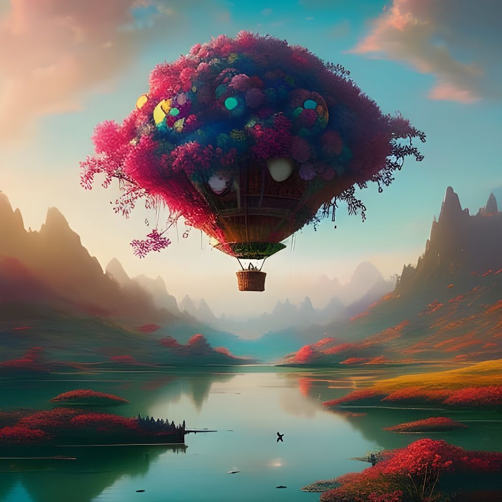 Flower balloon