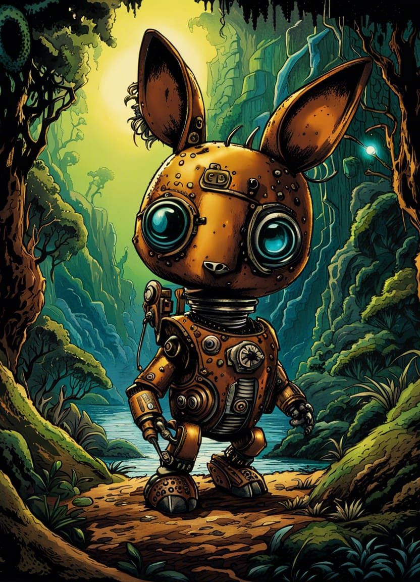 Chibi Robot Kangaroo.