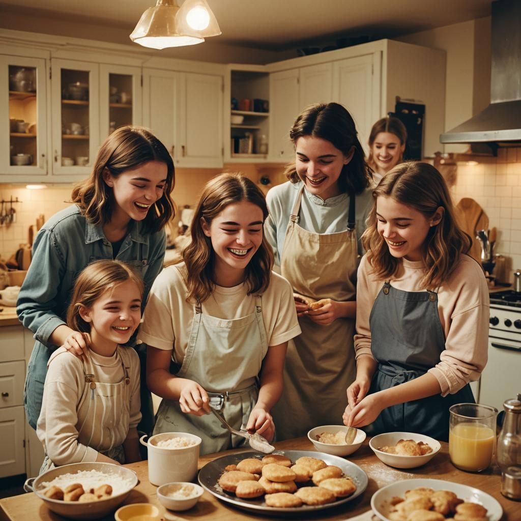 Emma and Friends Baking: Cozy Cinematic Sleepover