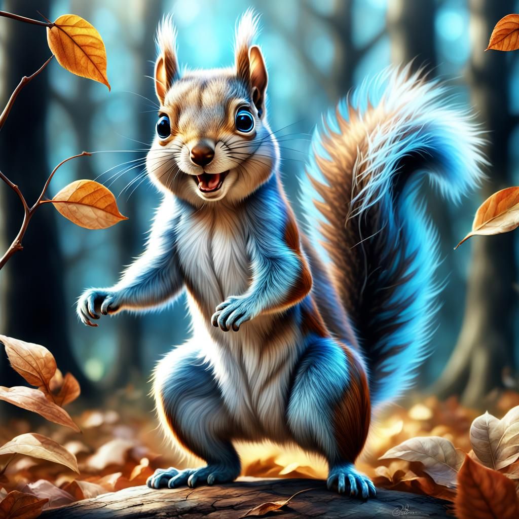 Happy Squirrel
