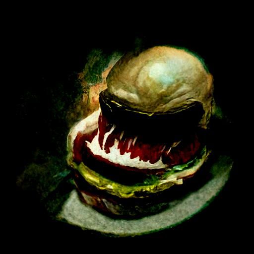 Sinister Burger Art