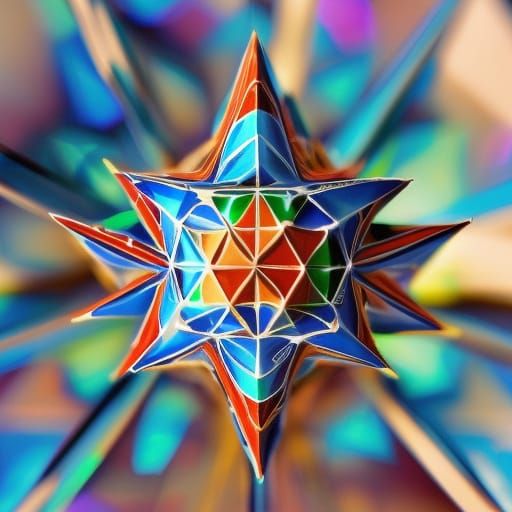Detailed 5D Merkaba in High Definition