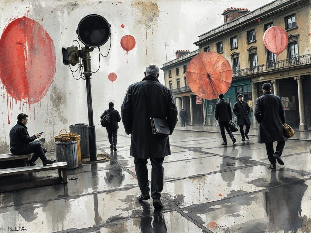 Extrovert Figures in Bold, Expressive Style