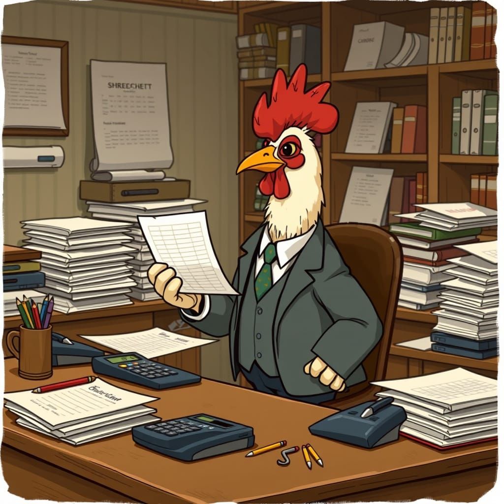 Accounting Chicken!