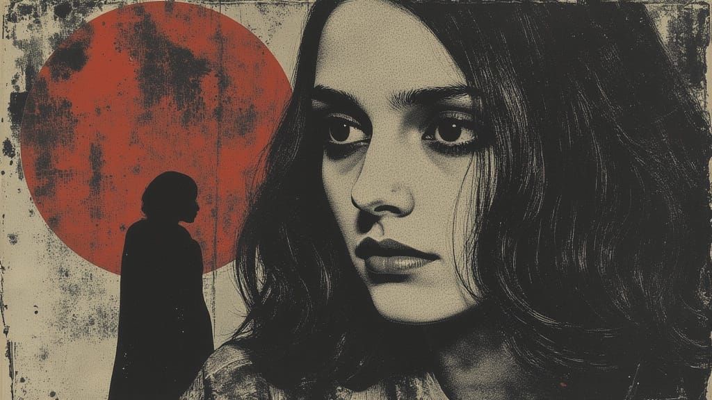 Surreal Sleeping Beast in 70s Style