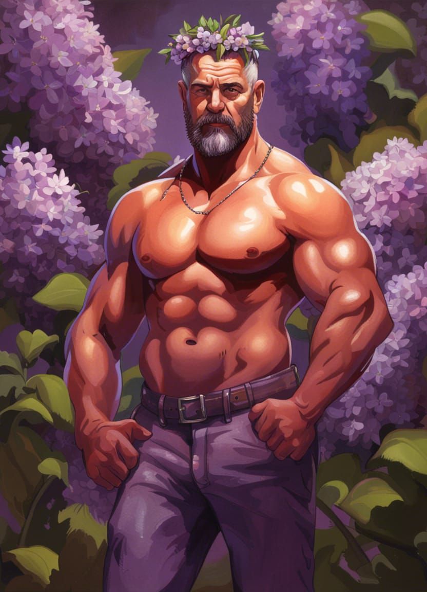 Lilac Daddy, Illustrated.