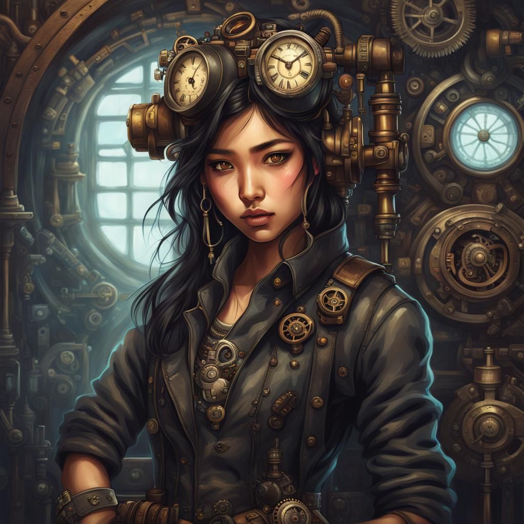 Steampunk Girl 7