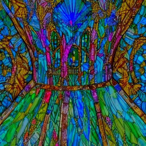 What does a glass dress look like?