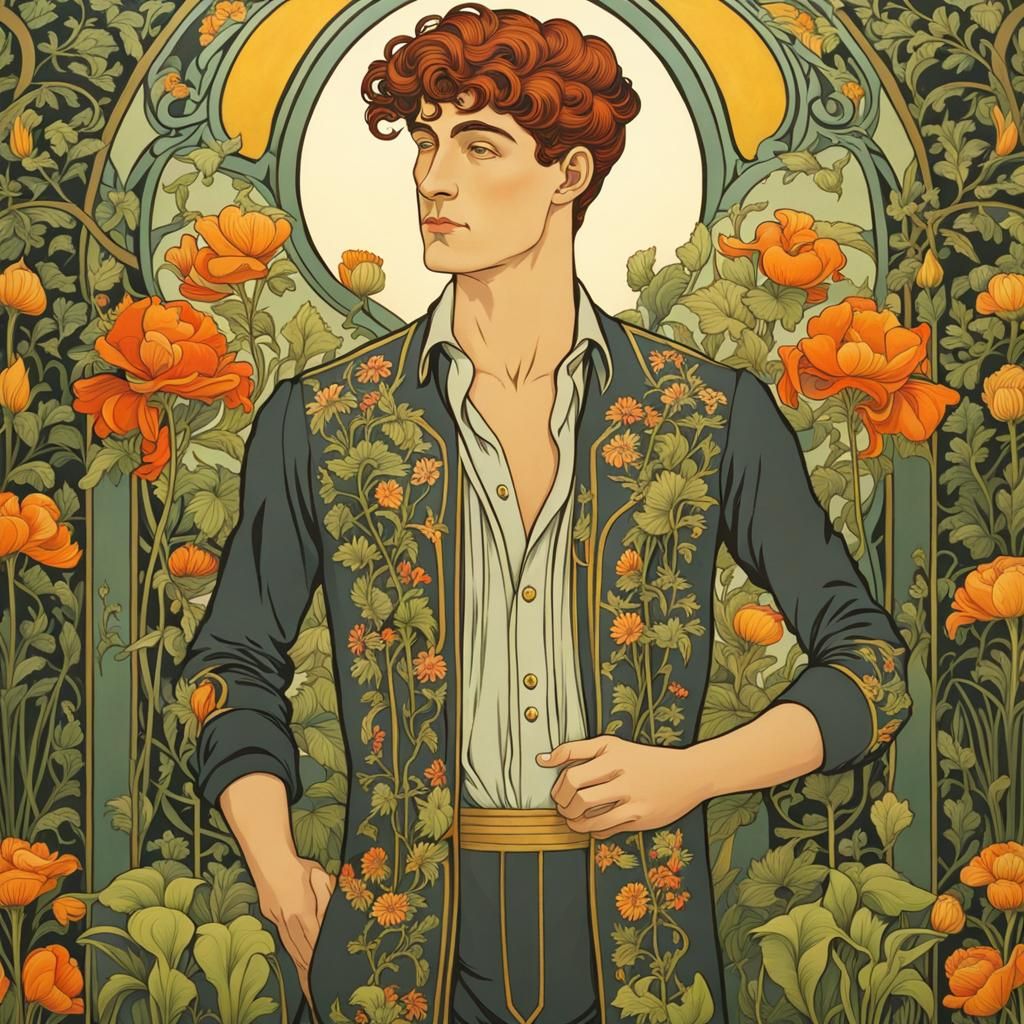 Art Nouveau Guy 231228J (Eugene Grasset)