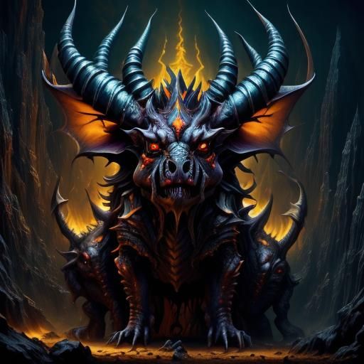 Devilish, fiendish, Hellspawn <lora:The Devils Smile:1.0>