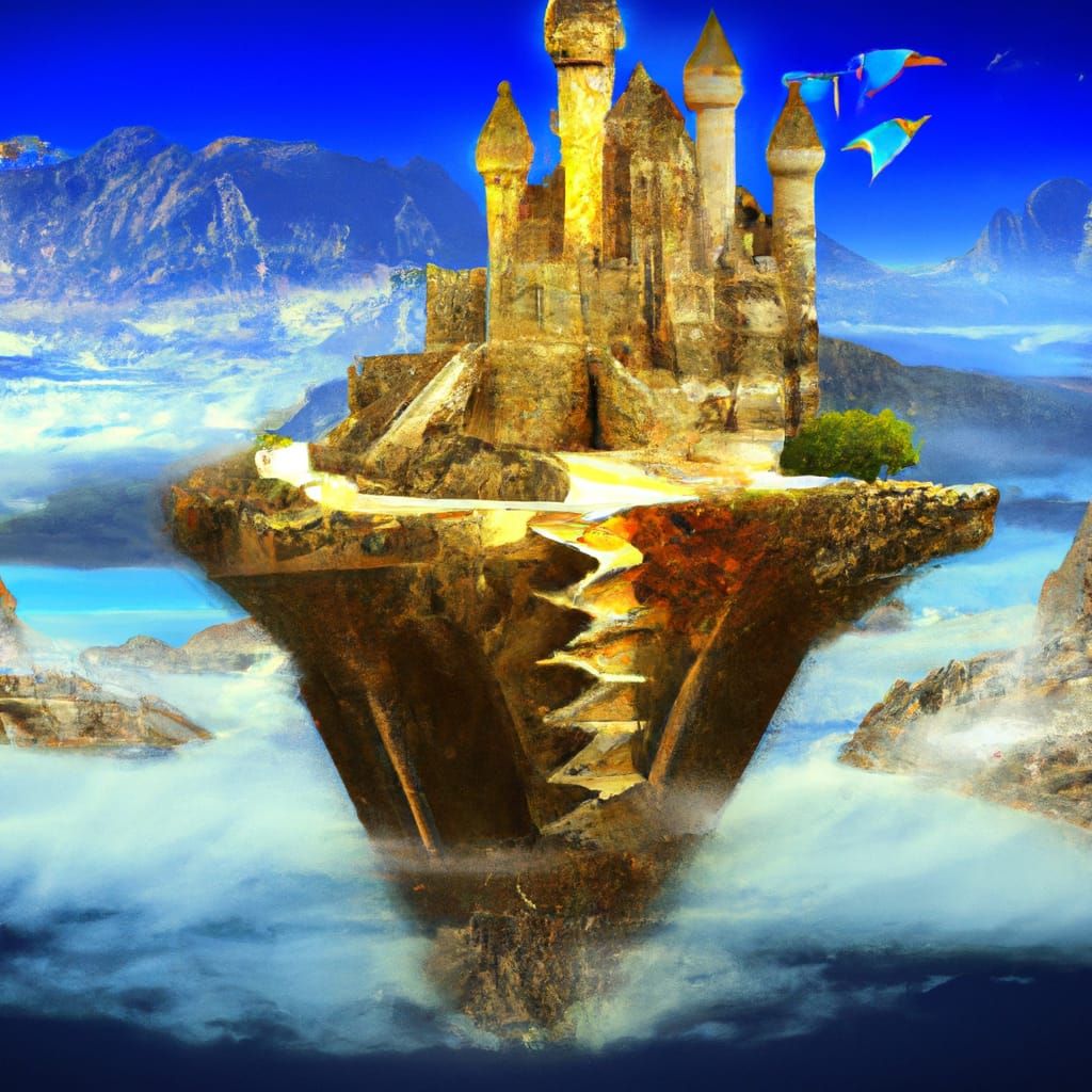 Magnificent Castle Concept Art in 8K Resolution