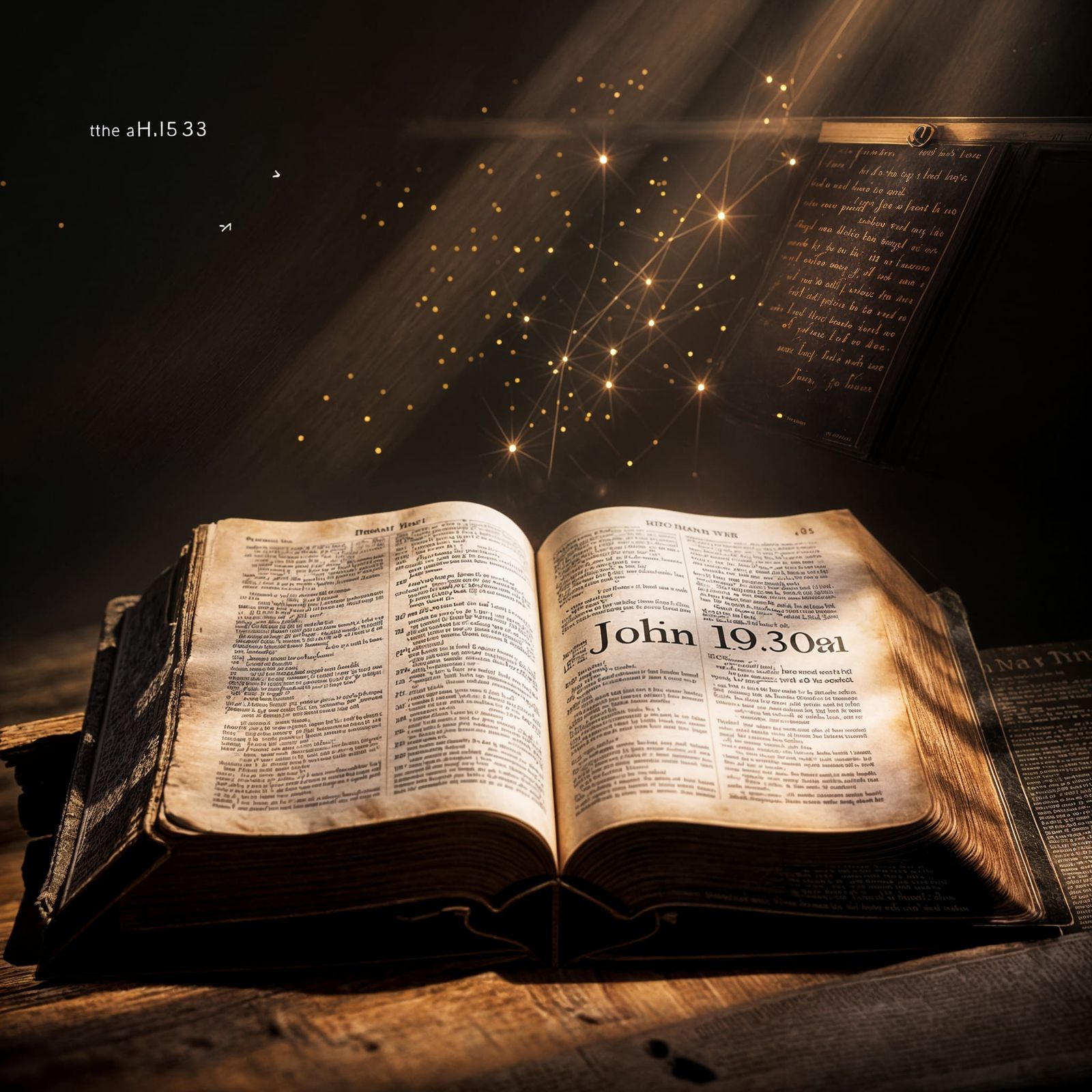 Sacred Scriptures: Isaiah 53, John 3:16, John 19:30