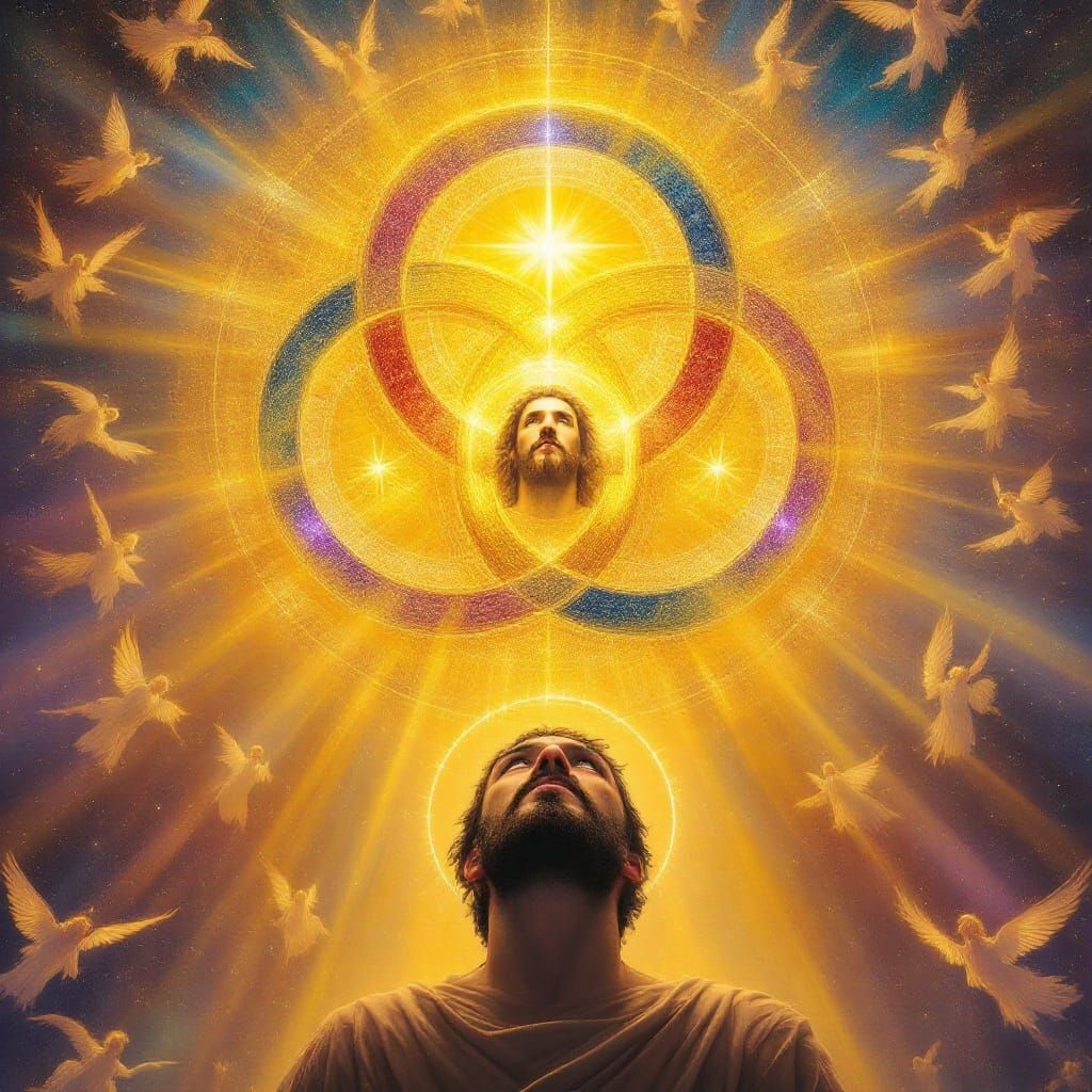 The Trinity Vision in Divine Light and Harmony