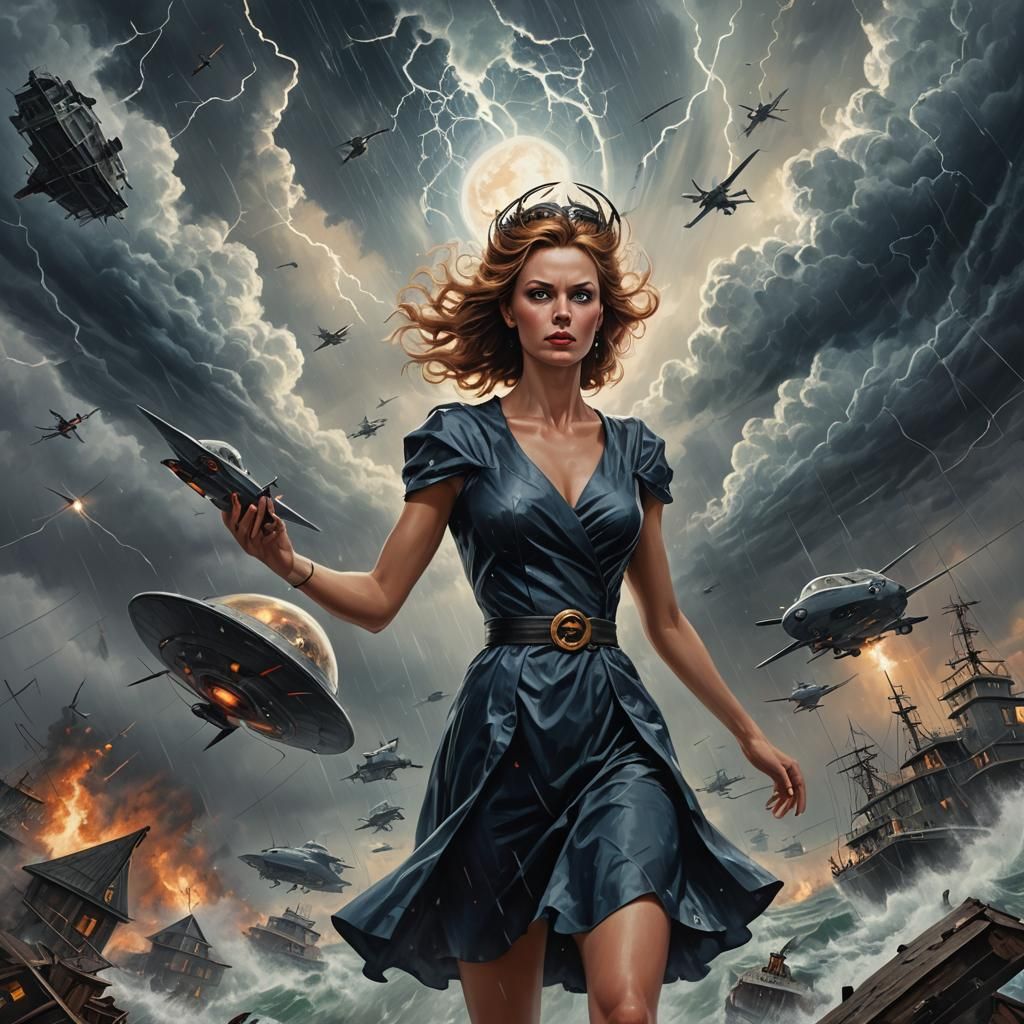 Weather Queen in the Eye of the Storm