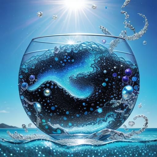 Astral Beach with Diamonds and Pearls