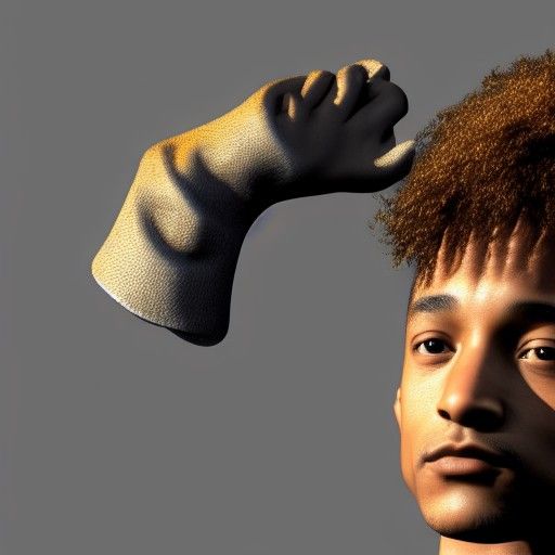 Jaden Smith Portrait in 3D Unreal Engine
