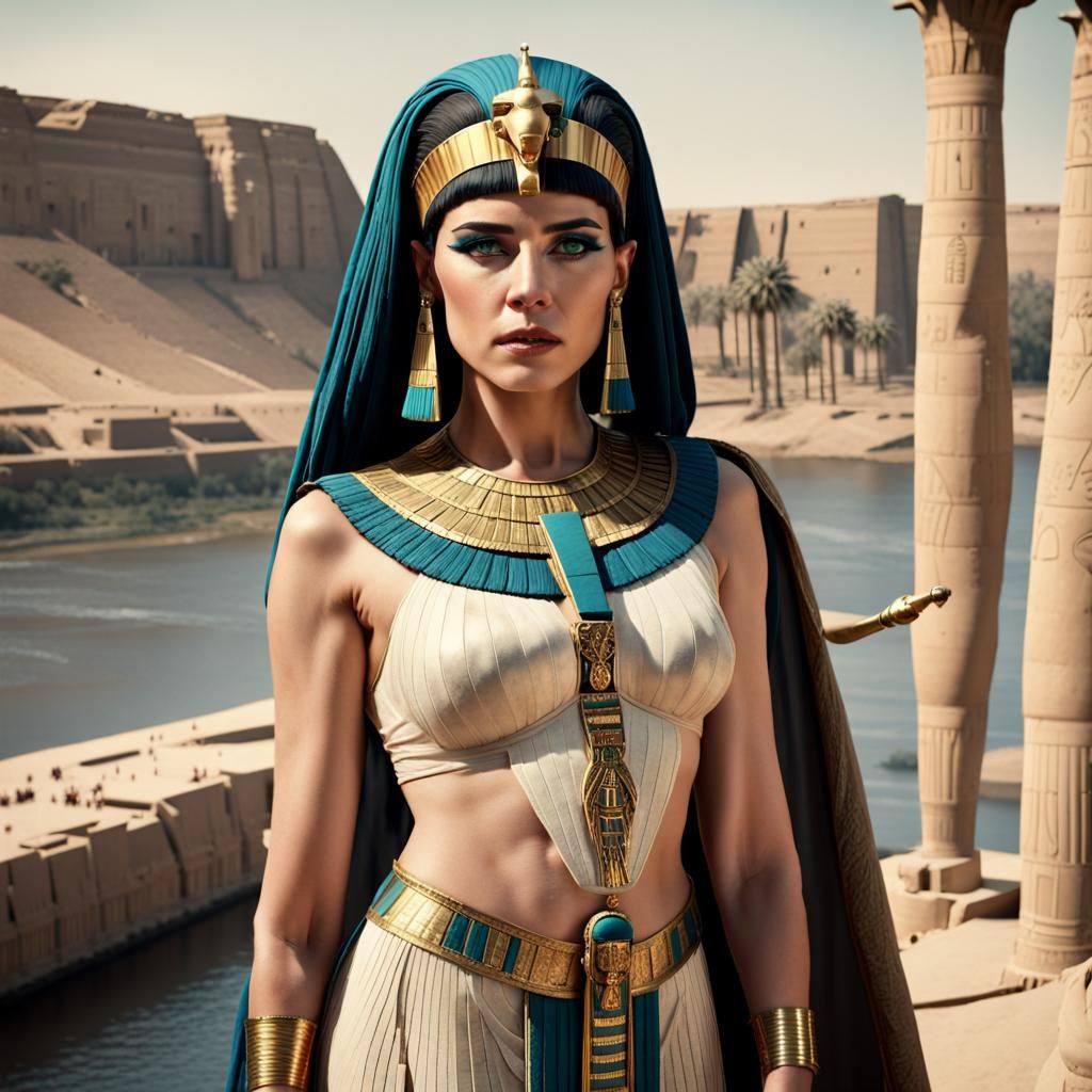Cleopatra on the Nile: Cinematic Portrait in Ancient Egypt