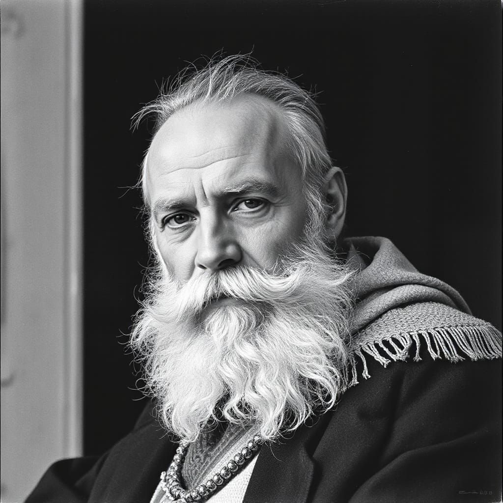 Portrait in the Style of Camillo Golgi