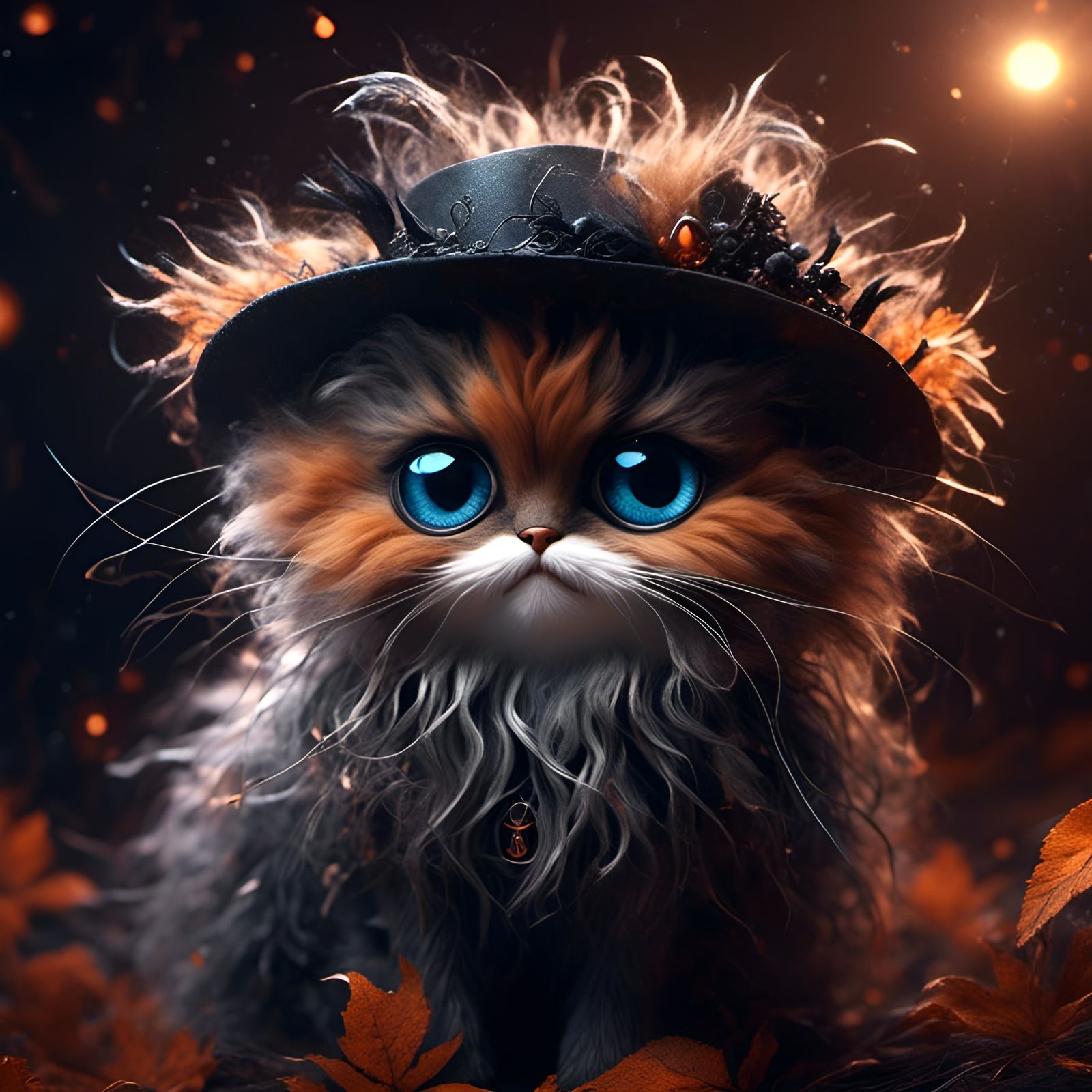 Every Girls crazy about a sharp dressed cat