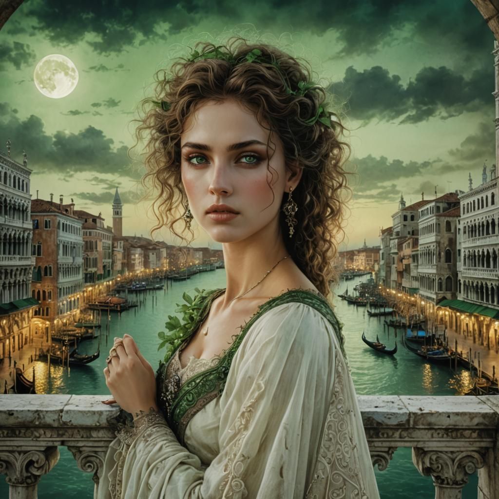 Ethereal Beauty in Renaissance-Era Venice