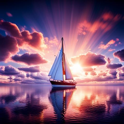 Jeweled Portrait Sparkles in Digital Art Masterpiece