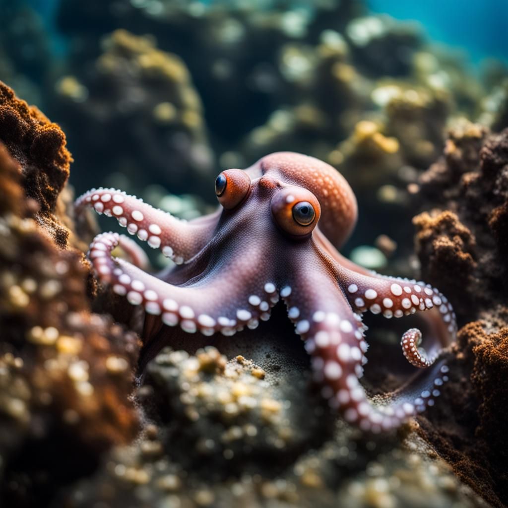 Octopus Camouflage: Underwater Professional Photography
