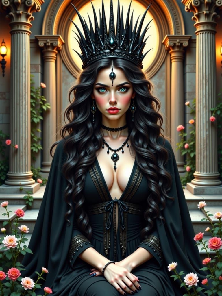Dark Elegance Goddess of Magic