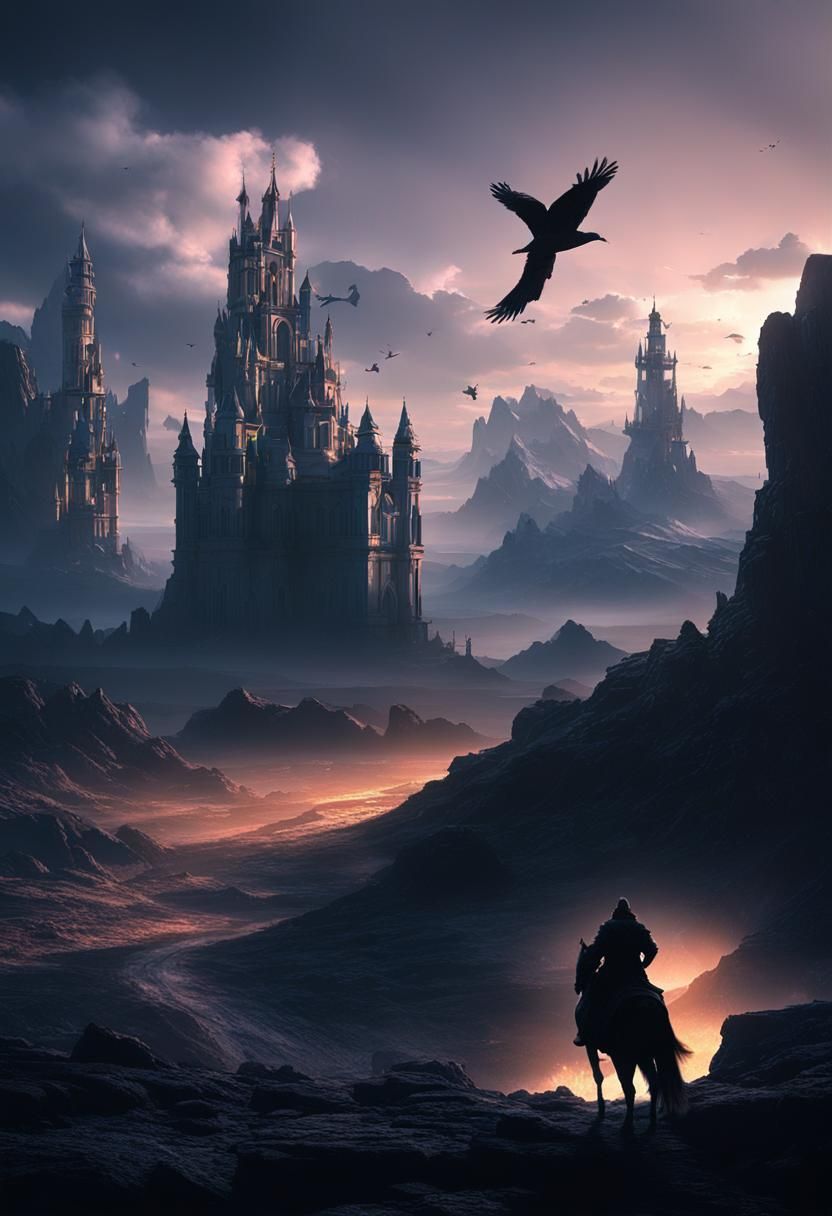 Dramatic Desolate Landscape in LightWave 3D