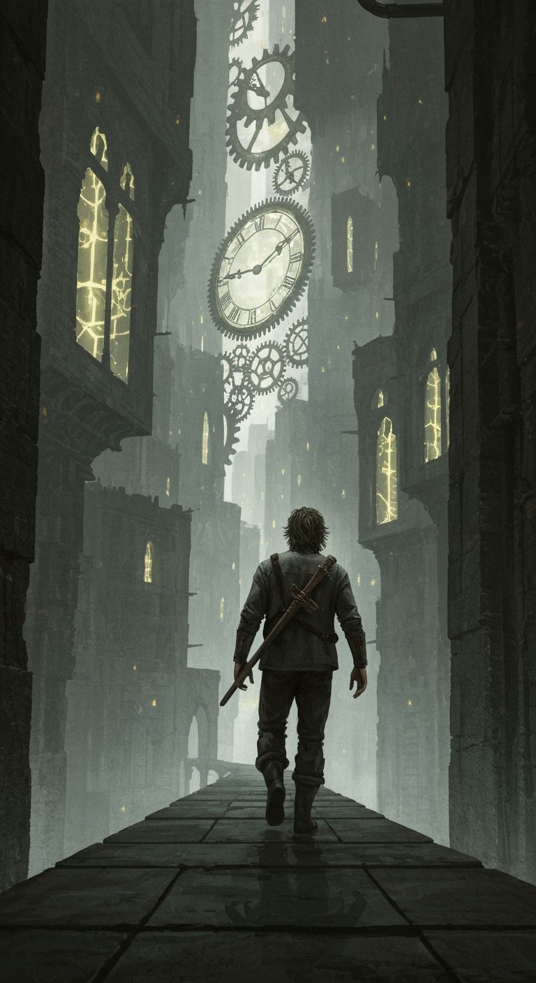 Traveler in a Clockwork City of Time Fragments
